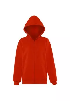 Толстовка с капюшоном на молнии Flyweight, цвет Fire red