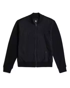 Толстовка с капюшоном на молнии G-STAR, черный