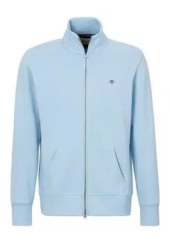 Толстовка с капюшоном на молнии GANT, синий