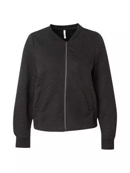 Толстовка с капюшоном на молнии Hailys Ke44ndra, черный