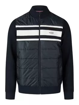 Толстовка с капюшоном на молнии HECHTER PARIS, морской синий