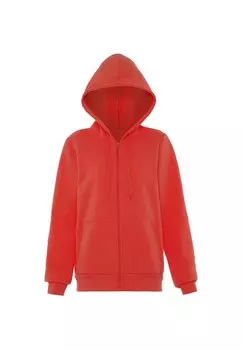 Толстовка с капюшоном на молнии hoona, цвет Blood red
