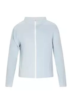 Толстовка с капюшоном на молнии hoona, пастельный синий