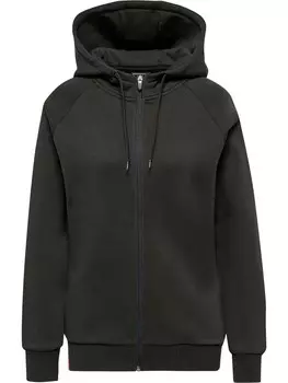 Толстовка с капюшоном на молнии Hummel, черный