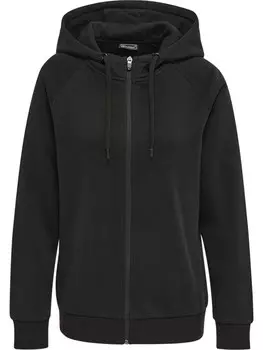 Толстовка с капюшоном на молнии Hummel, черный