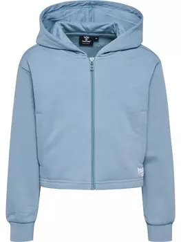 Толстовка с капюшоном на молнии Hummel, светло-синий