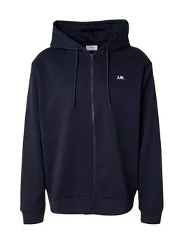 Толстовка с капюшоном на молнии JJ Rebel JREBREBEL, ночной синий