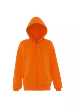 Толстовка с капюшоном на молнии kilata Zip-Up Hoodie, оранжевый