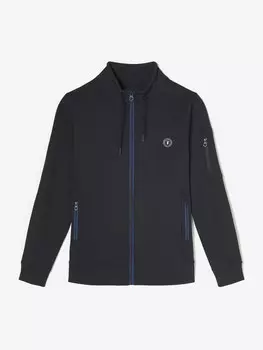 Толстовка с капюшоном на молнии Le Temps Des Cerises Roni, черный