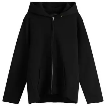 Толстовка с капюшоном на молнии Les Tien, черный