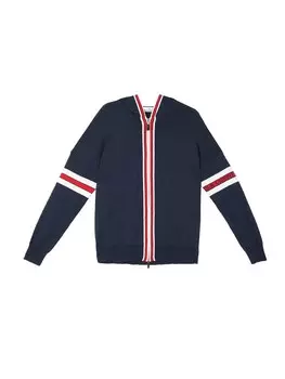 Толстовка с капюшоном на молнии Lola Casademunt, синий деним