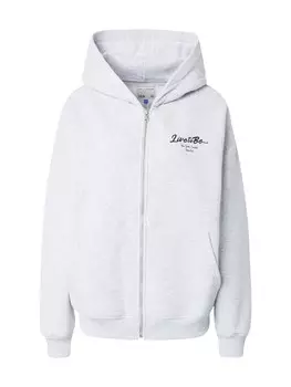 Толстовка с капюшоном на молнии LTB MIRONE, пятнистый серый