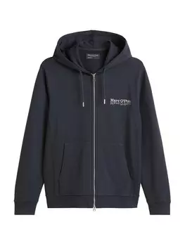 Толстовка с капюшоном на молнии Marc O'Polo, ночной синий