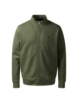 Толстовка с капюшоном на молнии MCS Jones, зеленый