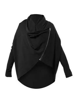 Толстовка с капюшоном на молнии Metamorphoza, черный