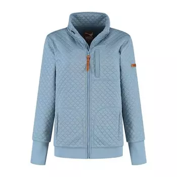 Толстовка с капюшоном на молнии MGO Faith, светло-синий