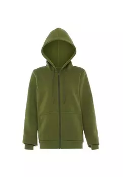 Толстовка с капюшоном на молнии NALLY, хаки