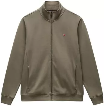 Толстовка с капюшоном на молнии NAPAPIJRI Balis, хаки