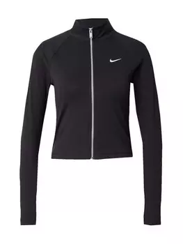 Толстовка с капюшоном на молнии Nike Sportswear Zip-Up Hoodie Swoosh, черный