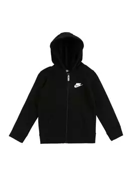 Толстовка с капюшоном на молнии Nike Sportswear Club, черный