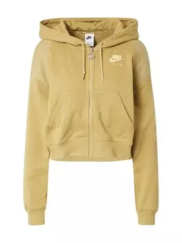 Толстовка с капюшоном на молнии Nike Sportswear, цвет Mustard