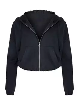 Толстовка с капюшоном на молнии No Matter What, черный