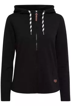 Толстовка с капюшоном на молнии Oxmo Wanda, черный