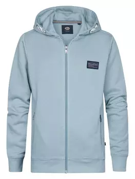 Толстовка с капюшоном на молнии Petrol Industries Seacrest, темно-синий