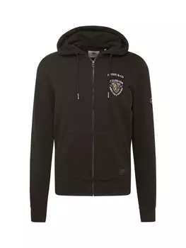 Толстовка с капюшоном на молнии Petrol Industries, хаки