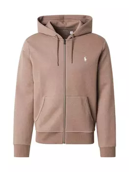 Толстовка с капюшоном на молнии Polo Ralph Lauren Zip-Up Hoodie, цвет mocha