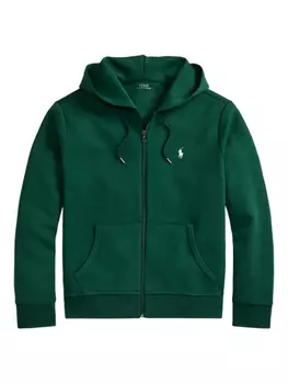 Толстовка с капюшоном на молнии Polo Ralph Lauren, зеленый