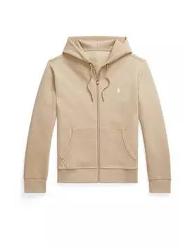Толстовка с капюшоном на молнии Polo Ralph Lauren, хаки