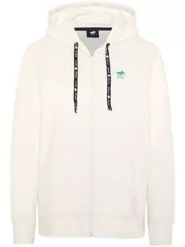 Толстовка с капюшоном на молнии Polo Sylt, белый