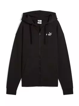 Толстовка с капюшоном на молнии PUMA ESS No. 1, черный