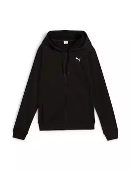 Толстовка с капюшоном на молнии PUMA Tad Essential, черный