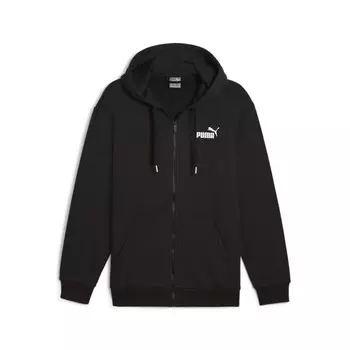 Толстовка с капюшоном на молнии PUMA Zip-Up Hoodie, черный