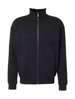 Толстовка с капюшоном на молнии QS, черный