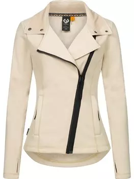 Толстовка с капюшоном на молнии Ragwear Saskie, экрю