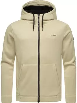 Толстовка с капюшоном на молнии Ragwear Zip-Up Hoodie Fabian, экрю