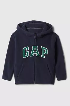 Толстовка с капюшоном на молнии с логотипом (6 мес 5 лет) Gap, синий