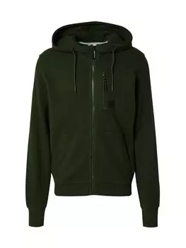 Толстовка с капюшоном на молнии s.Oliver Zip-Up Hoodie, оливковый