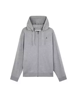 Толстовка с капюшоном на молнии Scalpers, пятнистый серый