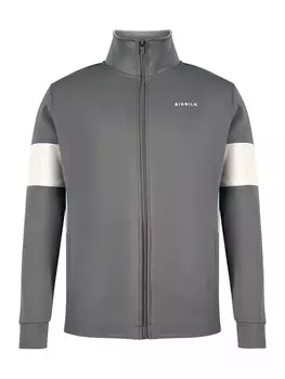 Толстовка с капюшоном на молнии SikSilk, серый