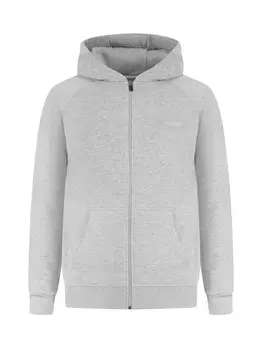 Толстовка с капюшоном на молнии Smilodox Zip-Up Hoodie Marin, пятнистый серый