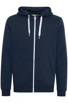 Толстовка с капюшоном на молнии !Solid Olli, синий