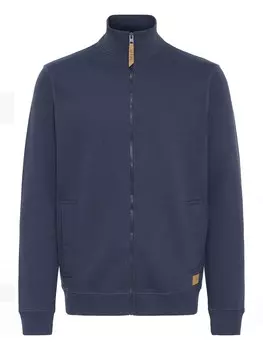 Толстовка с капюшоном на молнии !Solid SDarnol, темно-синий