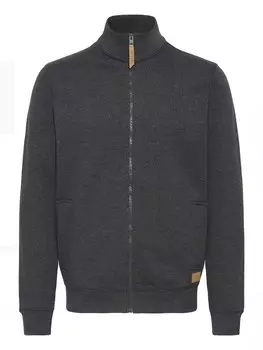 Толстовка с капюшоном на молнии !Solid SDarnol, темно-серый