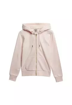 Толстовка с капюшоном на молнии Superdry, бежевый