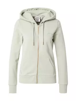 Толстовка с капюшоном на молнии Superdry, пастельный зеленый