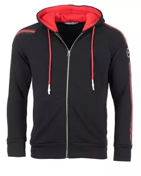 Толстовка с капюшоном на молнии TOP GUN Zip-Up Hoodie Rallye, черный